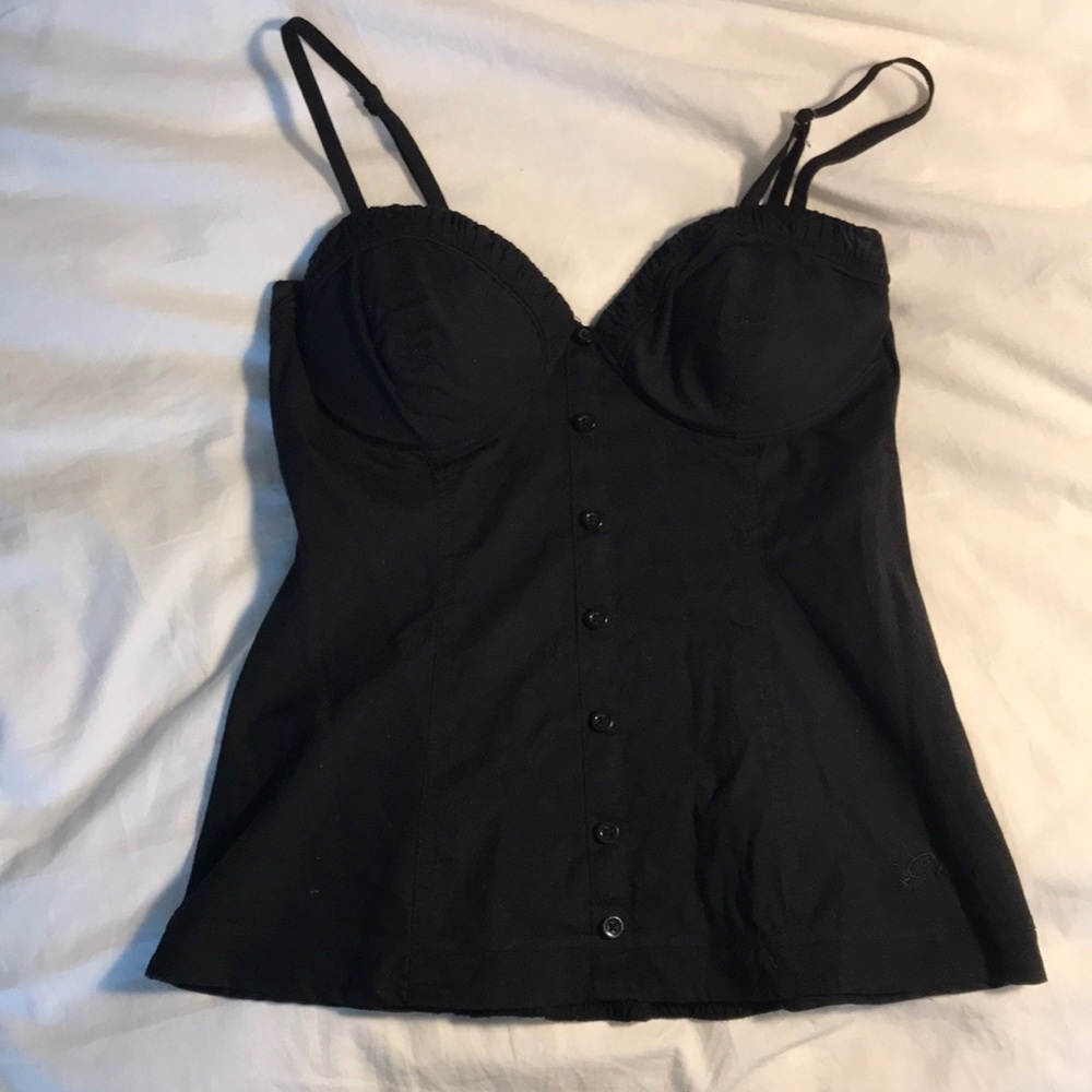 Guess black corset